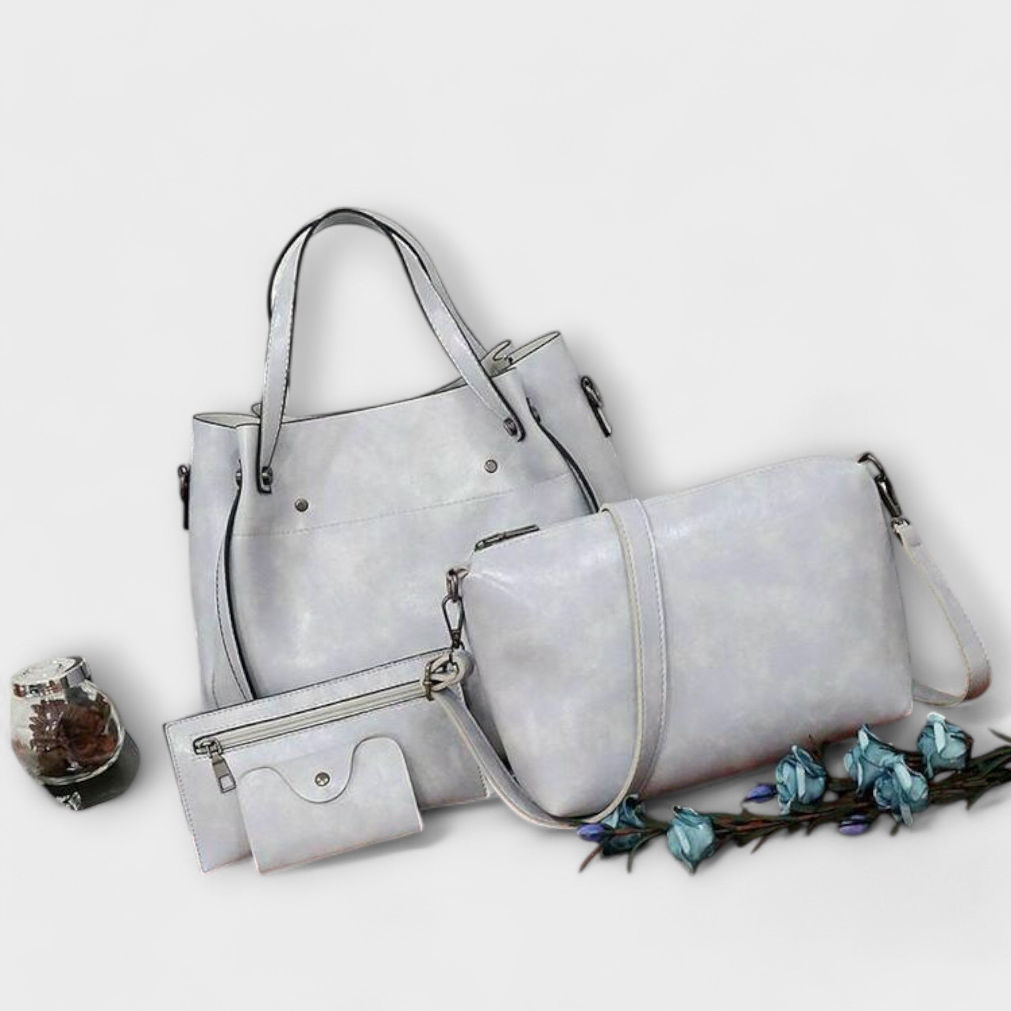 Azura - borsa vintage a 4 pezzi