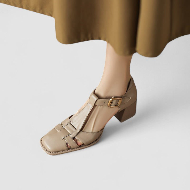 Scarlett – Tacchi a blocco T-Strap ortopedici