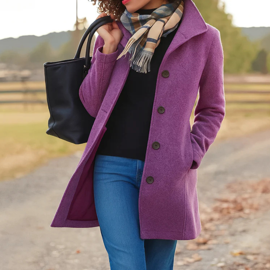 Aurora | Cappotto con Un Bottone