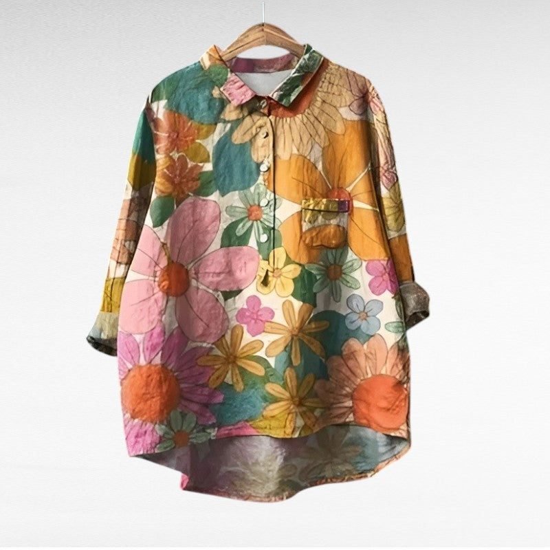 Camille | Elegante blusa estiva