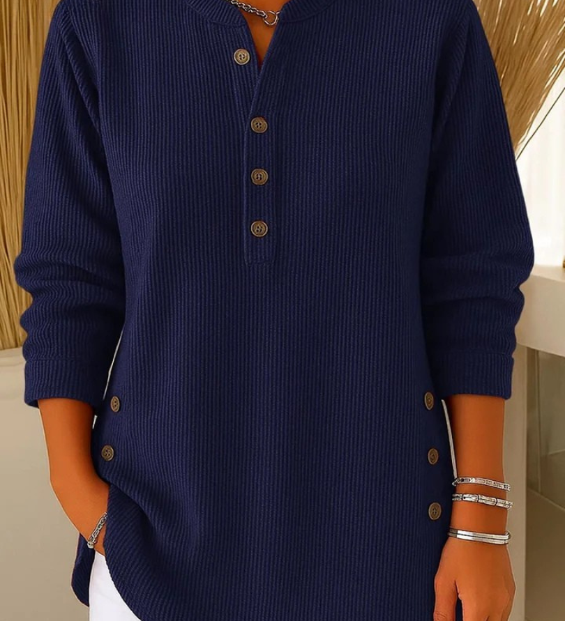 Nives | Tunica Henley con Bottoni