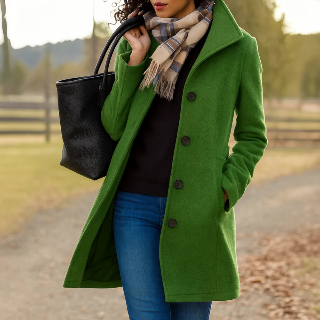 Aurora | Cappotto con Un Bottone
