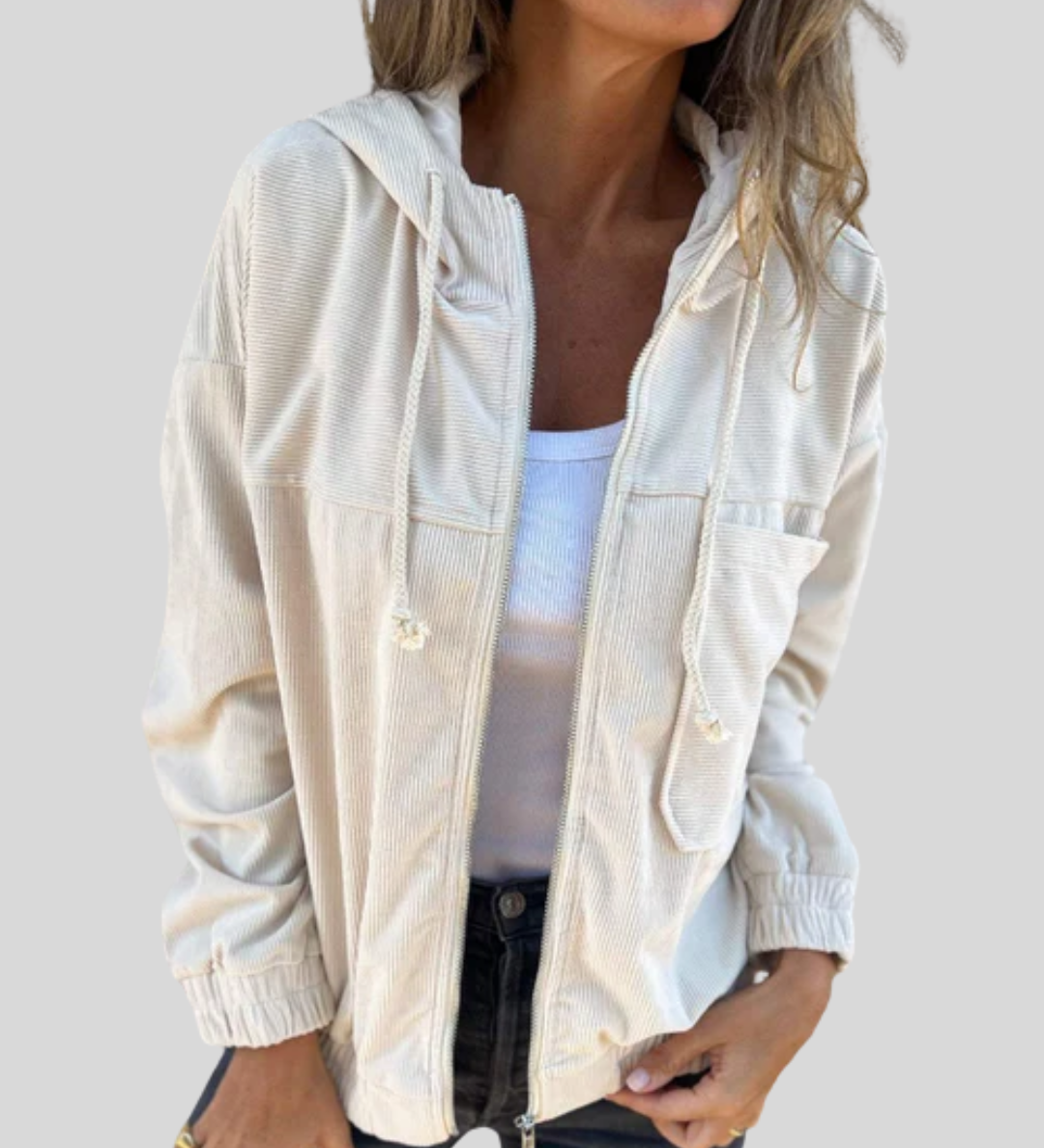 Mabel | Gilet Morbido con Zip