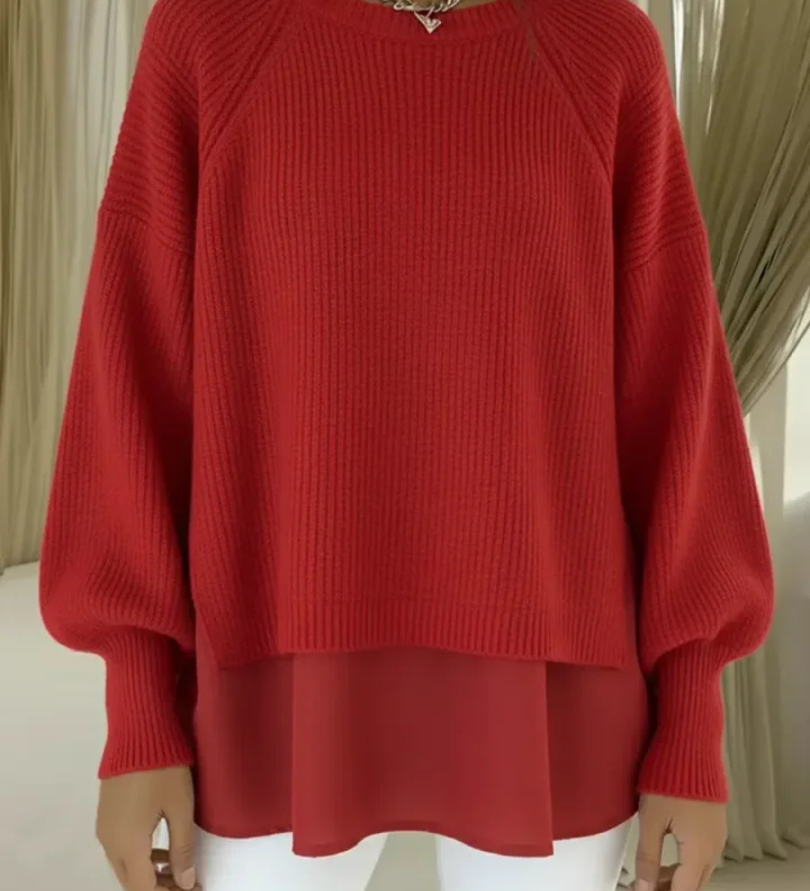 Clelia | Maglione Effetto Due Pezzi