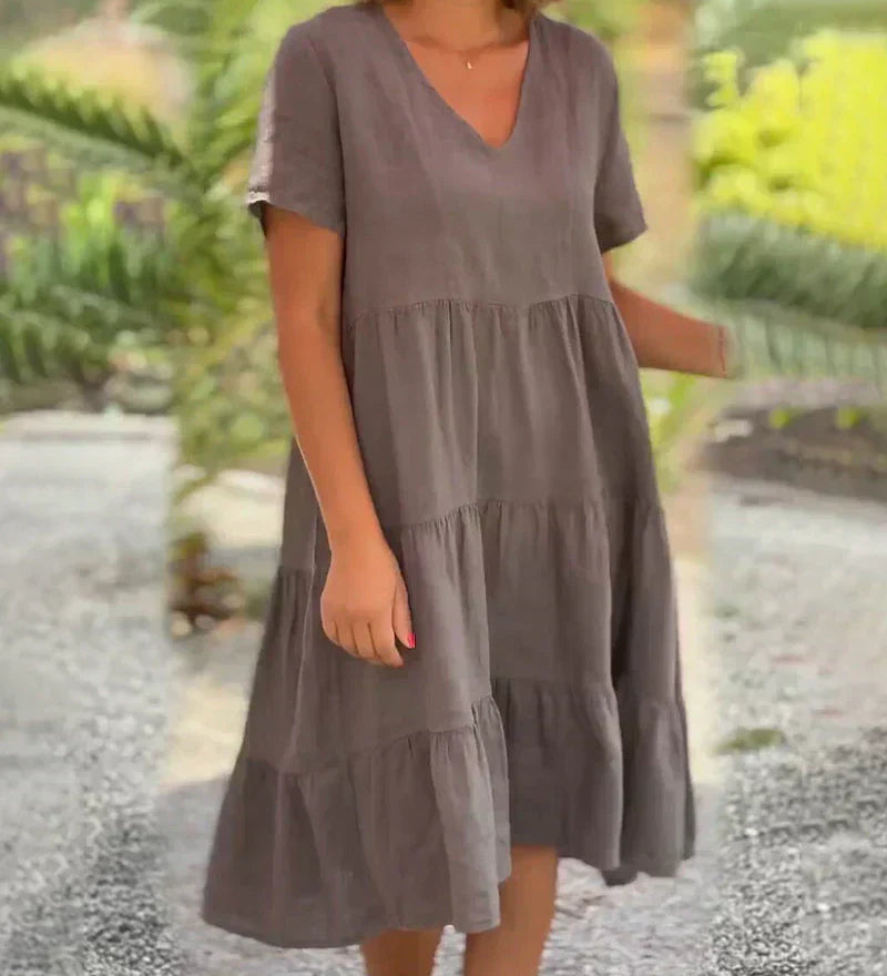 Bexley - Abito Estivo Casual con Scollatura a V