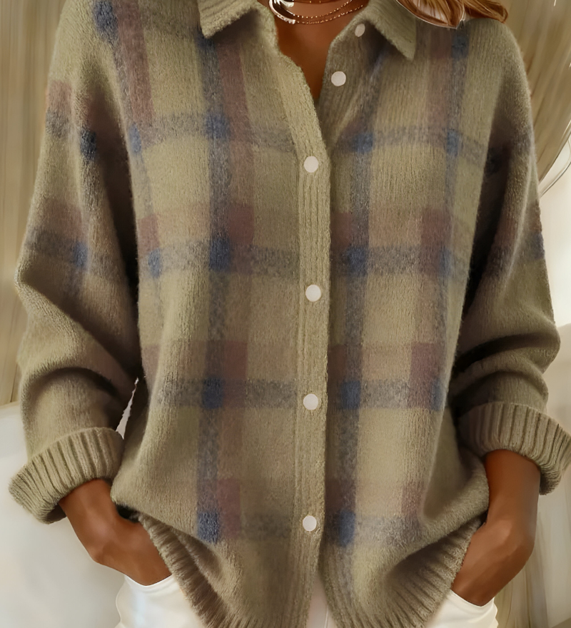 Candida | Cardigan a Quadri