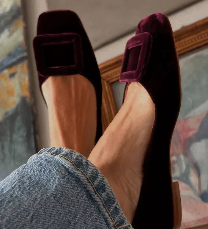 Noë™ | Mocassini in Pelle Scamosciata con Design
