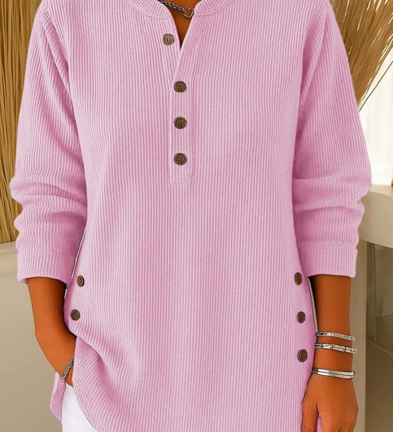 Nives | Tunica Henley con Bottoni