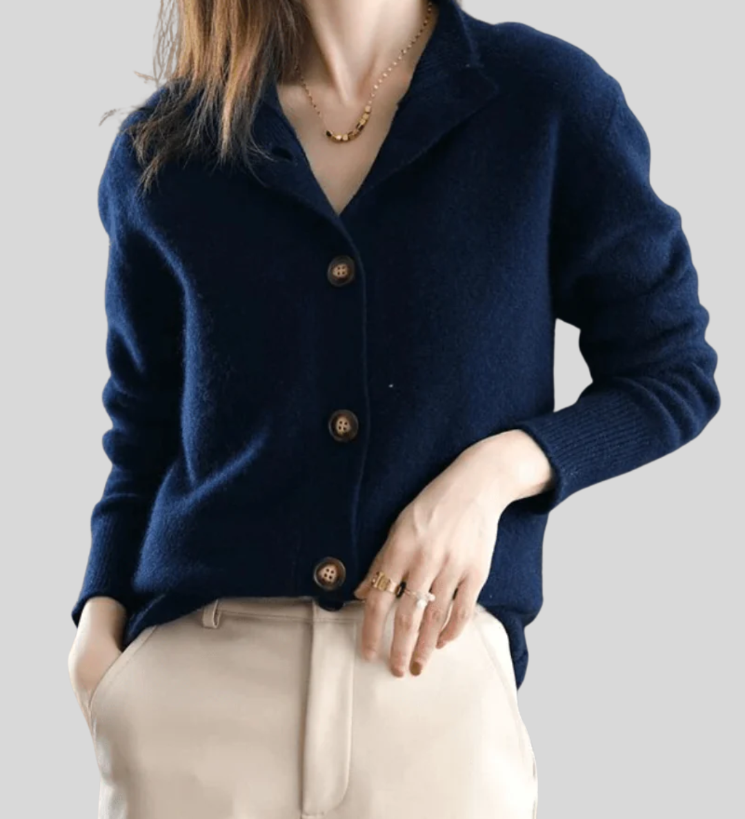 Claire | Cardigan in Cashmere Stile Retro