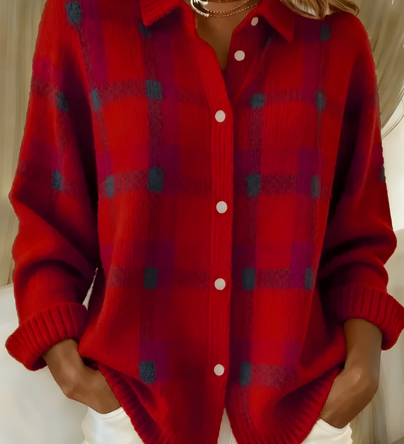 Candida | Cardigan a Quadri
