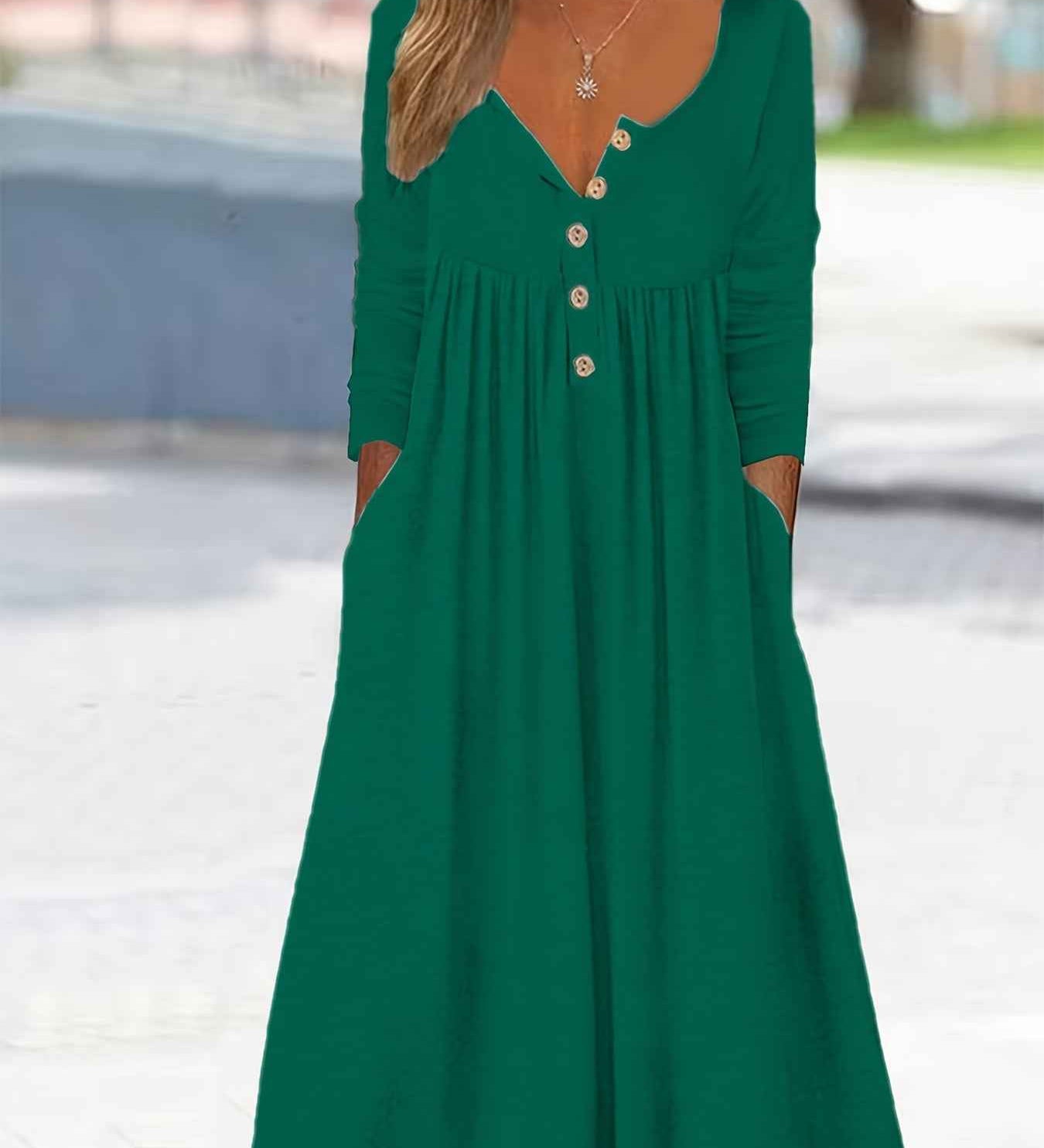 ZARA | ABITO MIDI CON BOTTONI DAVANTI