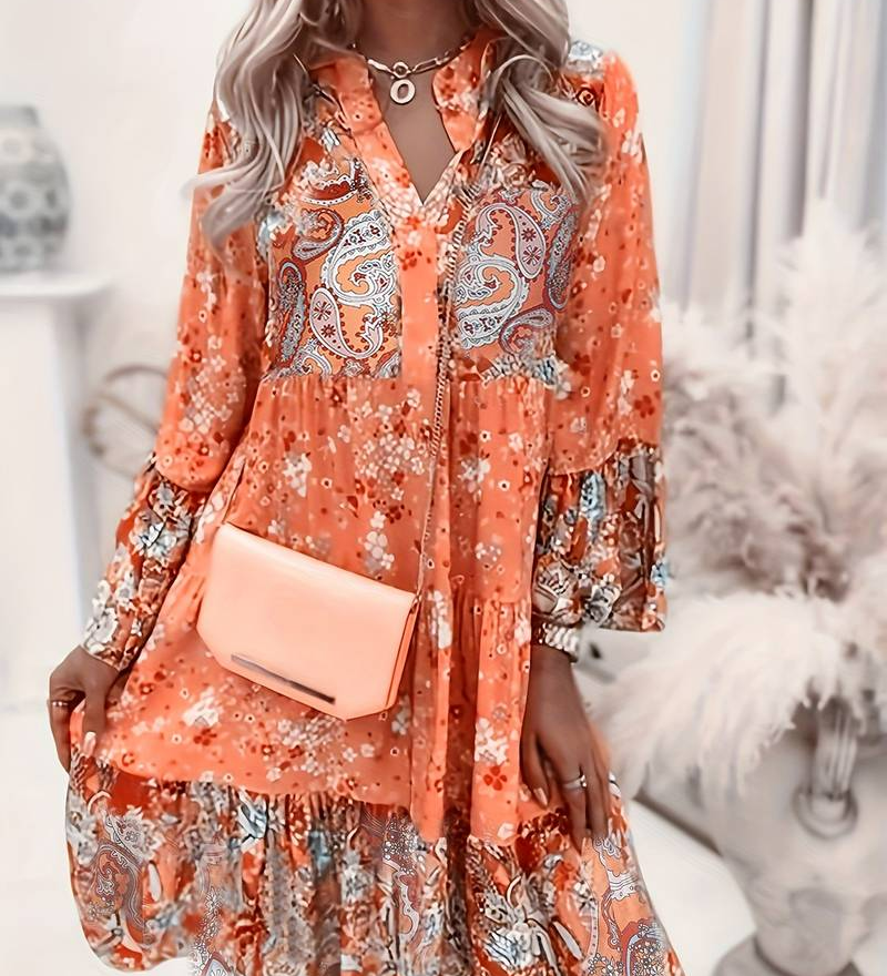 Eira - Vestito Boho Stampato