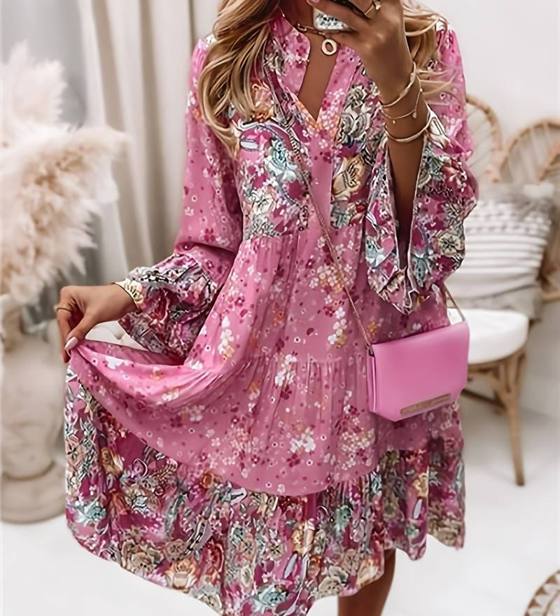 Eira - Vestito Boho Stampato