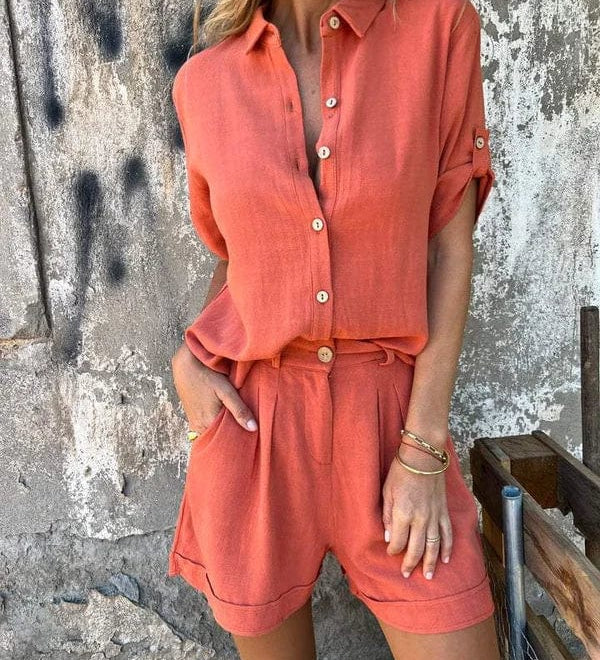 Melda - Ensemble Leggero con Bottoni