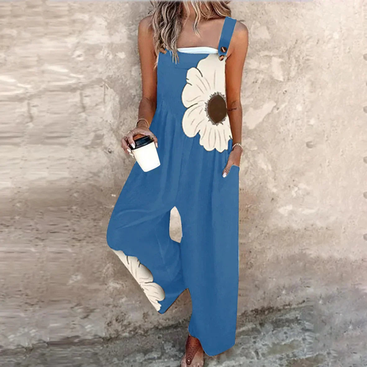 Tuta stampata confortevole