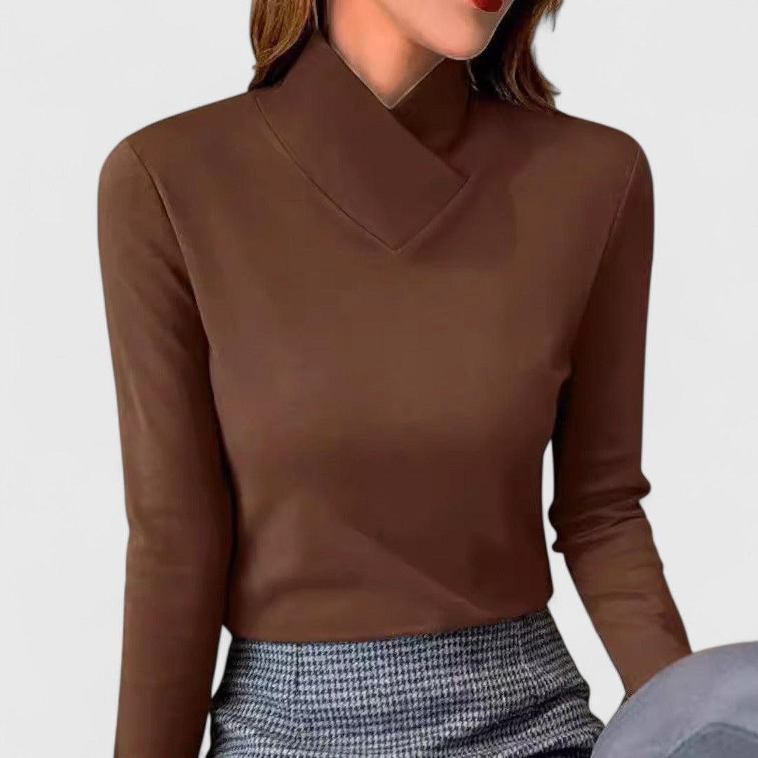 Clair | Maglione Elegante con Collo Alto