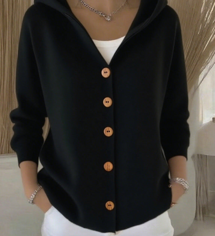 Rosetta | Cardigan con Cappuccio