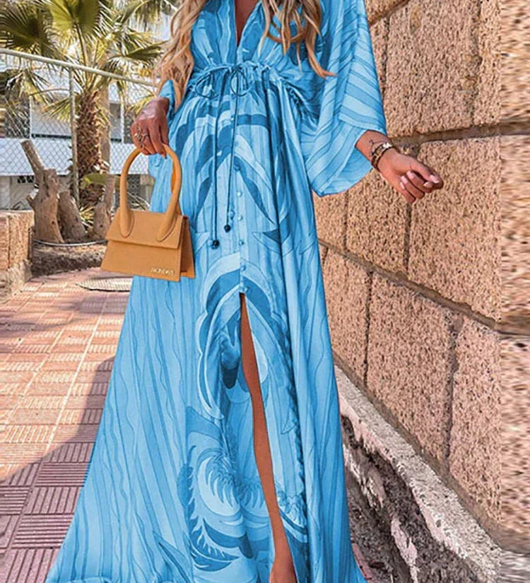Daria - Vestito Kaftan da Vacanza
