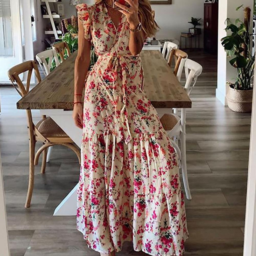 Shera - Maxi Abito a Fiori