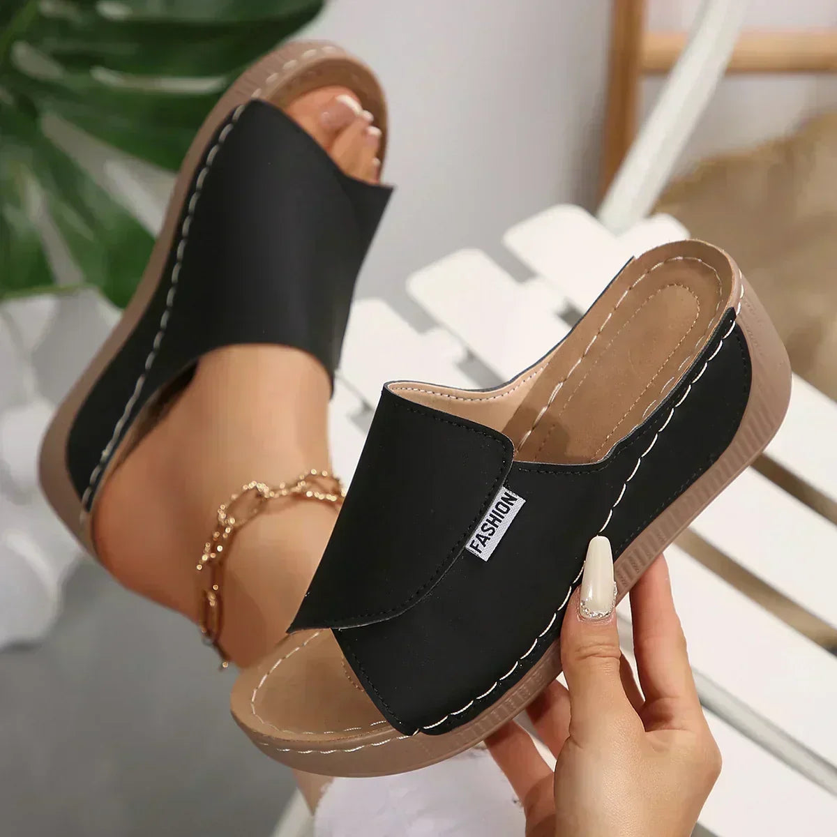 Rumi - Sandali Wedge Ortopedici