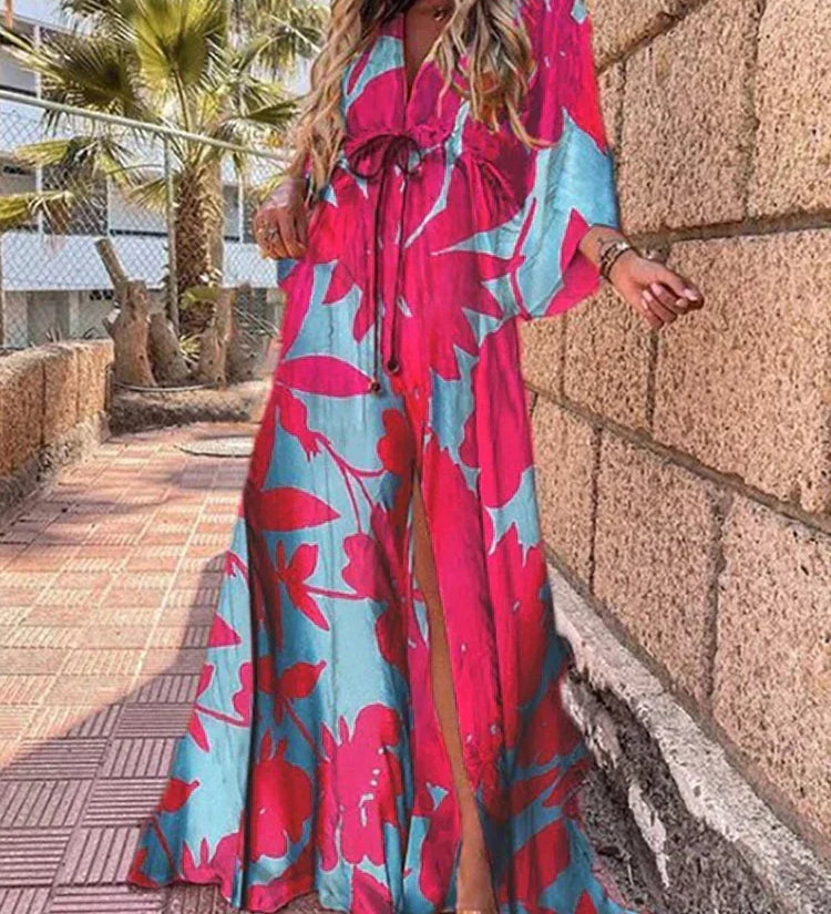 Daria - Vestito Kaftan da Vacanza