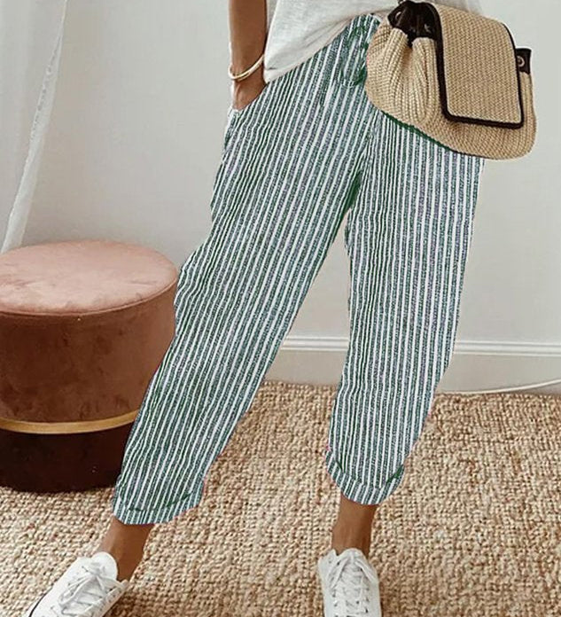 Elegante Pantalone Comodo Fluido