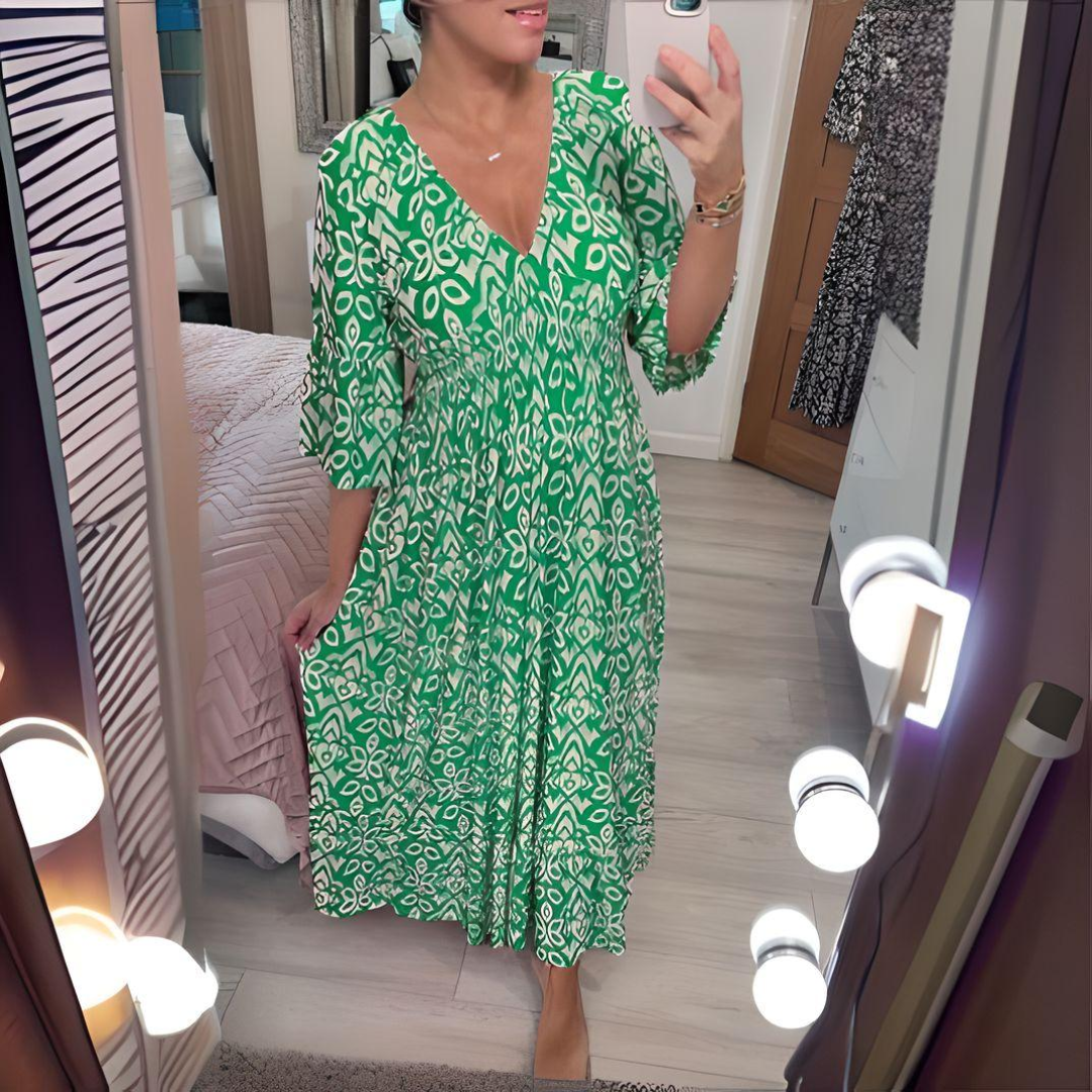 Lillia - Vestito Boho Stampato