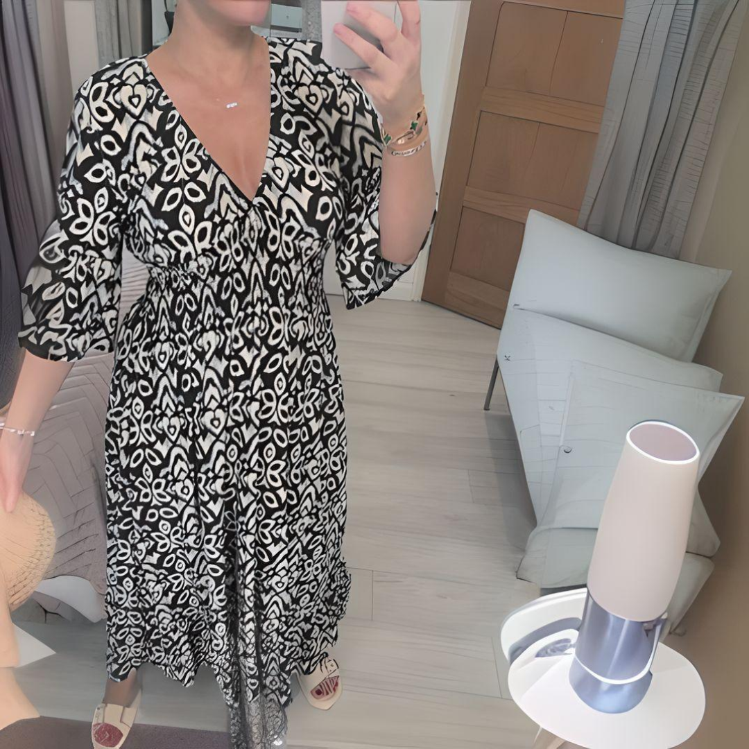 Lillia - Vestito Boho Stampato