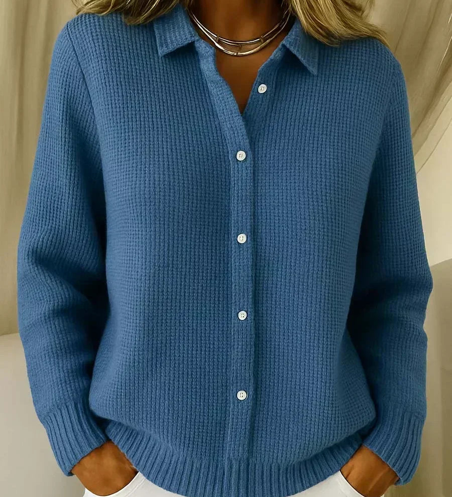Rachele | Cardigan Testurizzato con Bottoni
