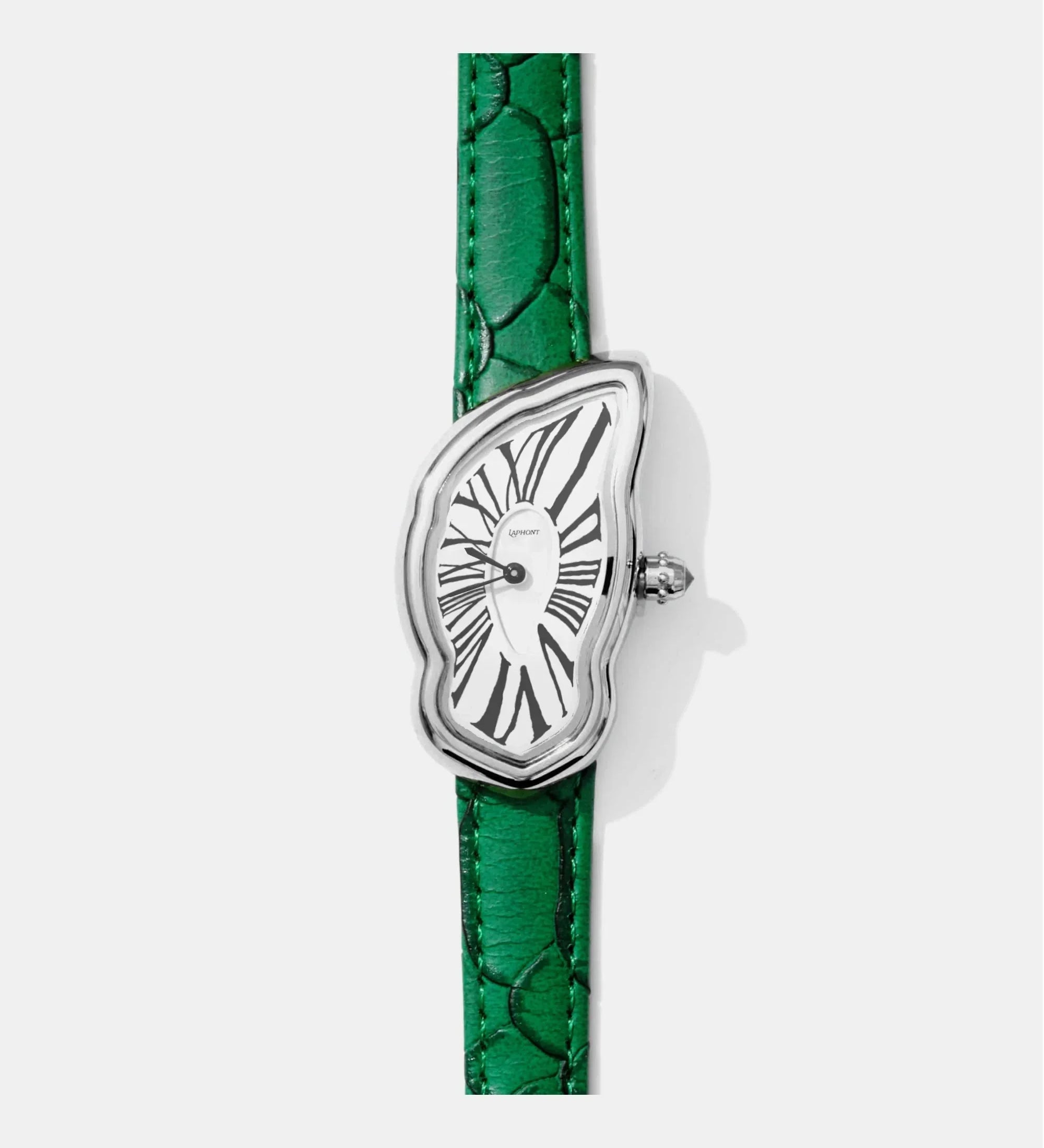 Melting Watch Large Silver