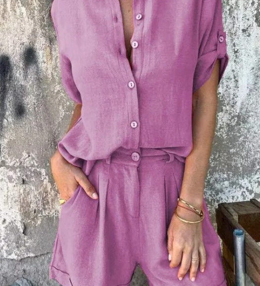 Melda - Ensemble Leggero con Bottoni