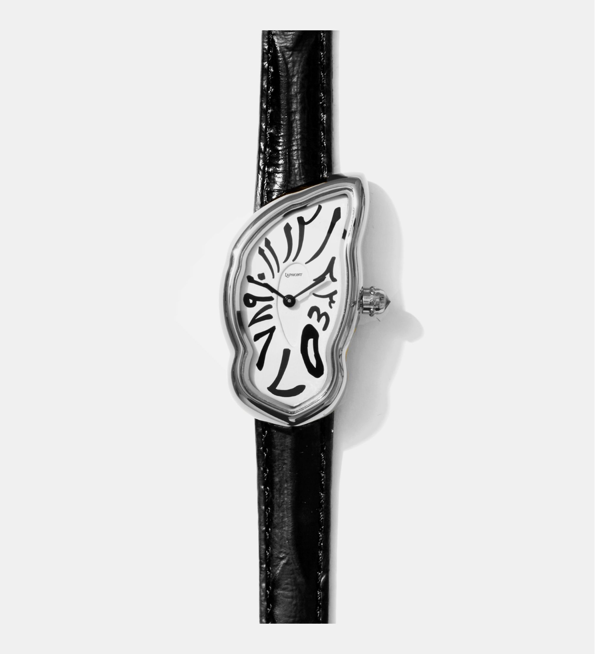 Melting Watch Large Silver